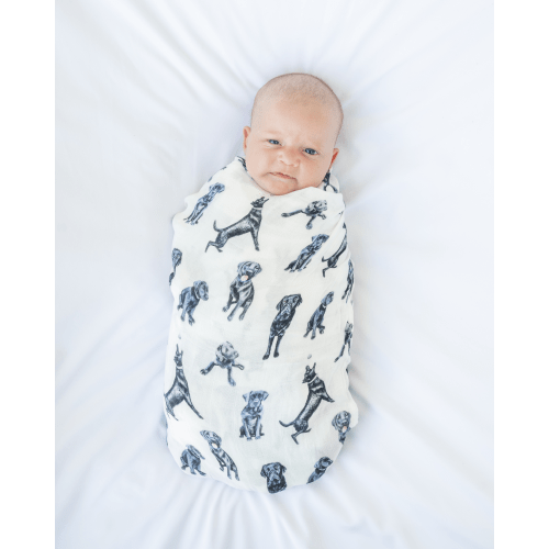 Black Labs - Swaddle