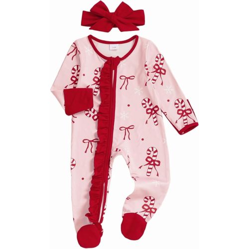 My First Easter Baby Girl Outfit Newborn Carrot Bunny Footie Jumpsuit Ruffle Zipper Romper Cute Easter Baby Clothes