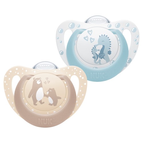 Nuk First Choice Soother Bear/Seahorse 0-6 Months
