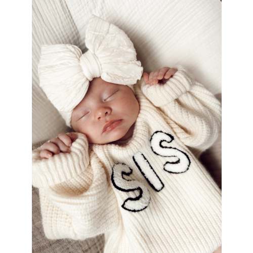 Sis Knit Sweater, Ivory