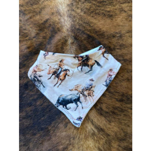 Western life baby drool bandanna – Six shooter boutique