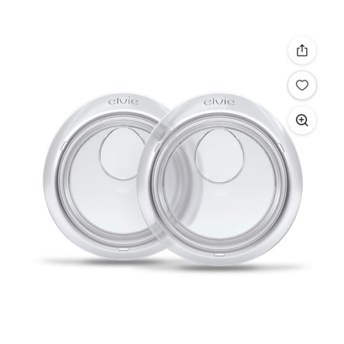 Elvie Catch - Pair of Silicone Breast Milk Collection Cups, 1 oz/30 ml HSA/FSA Eligible - Walmart.com