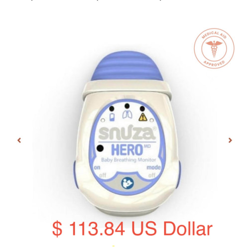 Snuza Hero MD Certified Movement Monitor | Pandylane