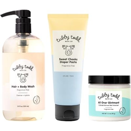 Tubby Todd Baby Bundle Newborn Skin Care Set