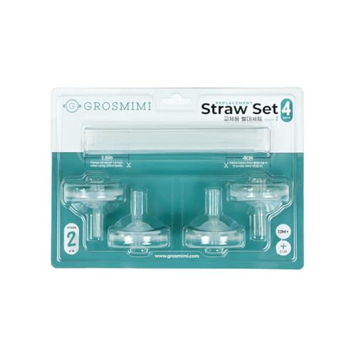 Grosmimi Replacements (Straw kit 4-Counts, Stage2)