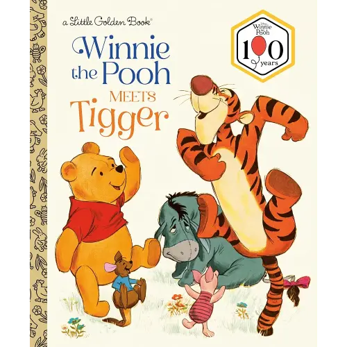 Winnie the Pooh Meets Tigger (Little Golden Book)
