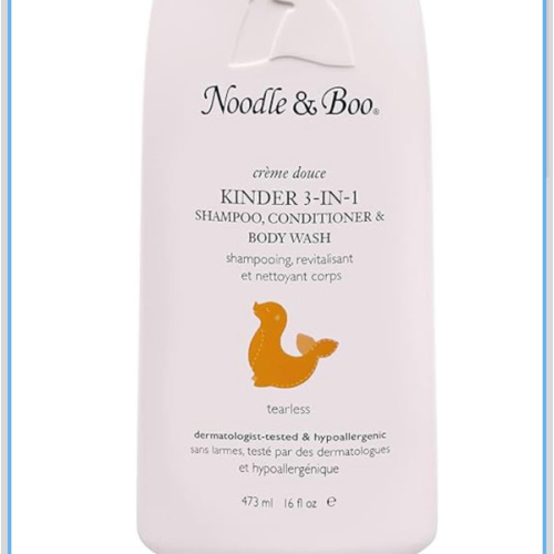Noodle & Boo Kinder 3-in-1 Shampoo, Conditioner & Body Wash for Baby