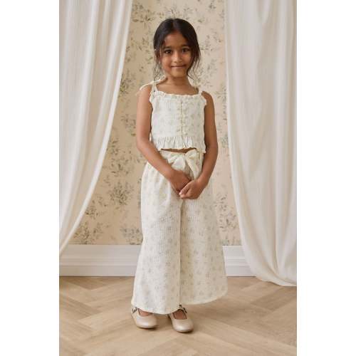 Organic Cotton Cosette Pant-Justine Parchment