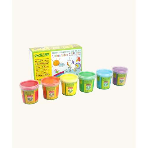 OkoNorm Finger Paints - 6 Unicorn Colours