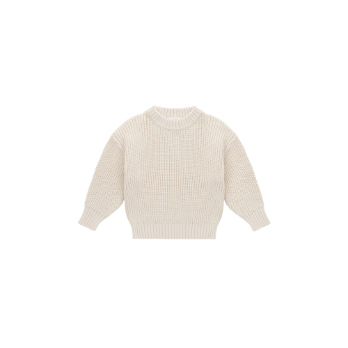 Johan Knit Jumper - Vanilla – Jamie Kay USA