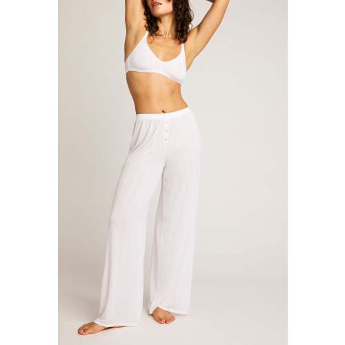 Whipped Track Pant in White – Negative