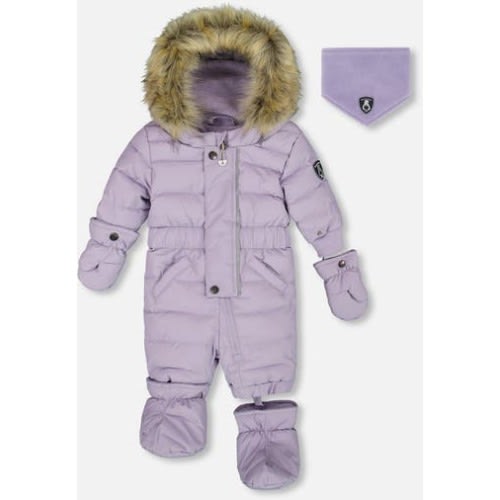 Baby Girl One-Piece Original Puffy Snowsuit, 6M