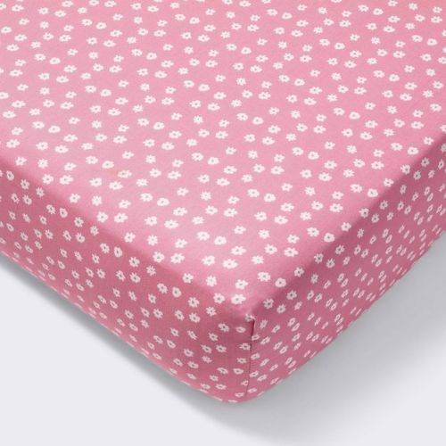 Cotton Fitted Crib Sheet - Ditsy Floral - Cloud Island™