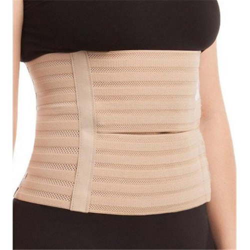 Gabrialla Slimming Postpartum Abdominal and Back Support Wrap, Recovery Binder for Women: AB-309(W) - Large, Beige
