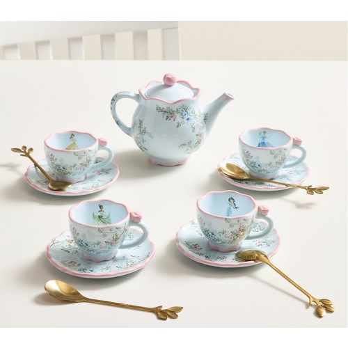 Disney Princess Floral Tea Set | Pottery Barn Kids