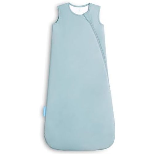 Soft Breathable Sleep Sack, 1.0 TOG Bamboo Viscose Wearable Blanket Baby, Baby Sleeping Bag with 2-Way Zipper