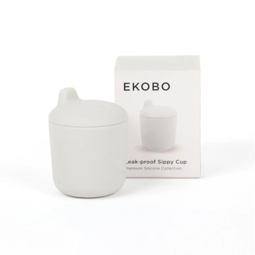 Silicone Leakproof Sippy Cup - Cloud