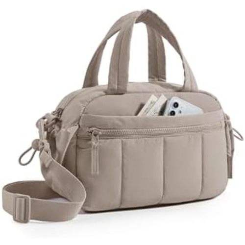 BAGSMART Gym Bag for Women, Duffle Bag for Travel with Wet Pocket, Lightweight Carry on Weekender Duffel, Water Resistant