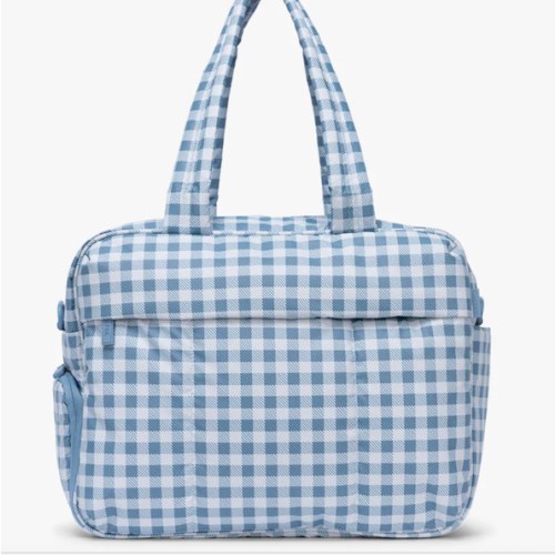 Luka Duffel - FRENCH BLUE GINGHAM