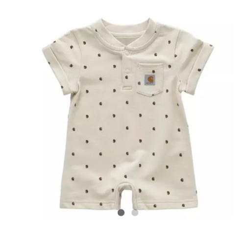 Baby Carhartt French Terry Romper