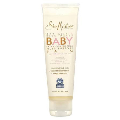 Baby Multi-Purpose Balm, Oat Milk & Rice Water,  3.5 oz (99 g)