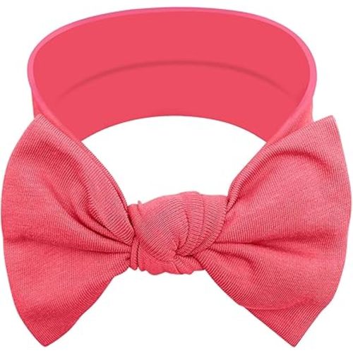 Baby Girl Headbands-Infant,Toddler Cotton Handmade Hairbands with Bows Child Hair Accessories