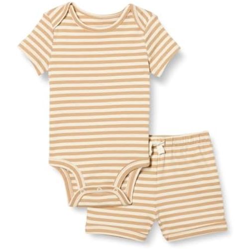 Amazon Essentials unisex-baby Bodysuit and Short Set