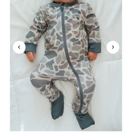 Baby Zip Up - Classic Deer Camo – BURLEBO