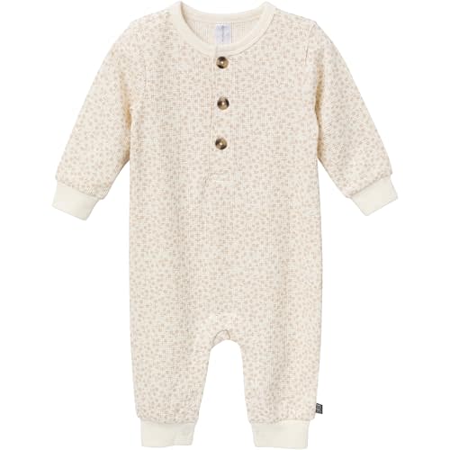 Modern Moments by Gerber Baby Henley Waffle Knit Romper
