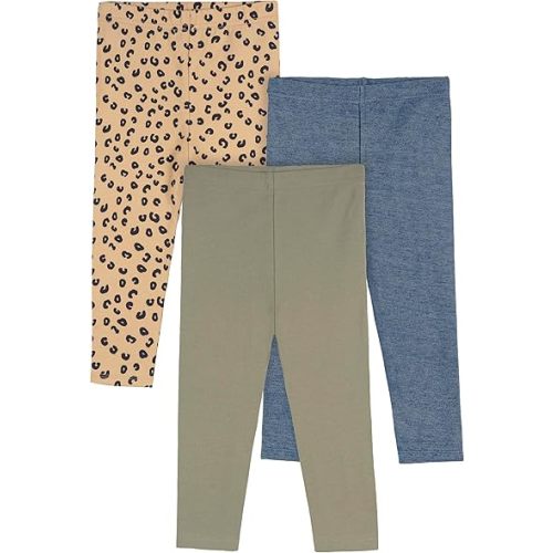 Gerber Baby-Girls Toddler 3-Pack Premium Leggings