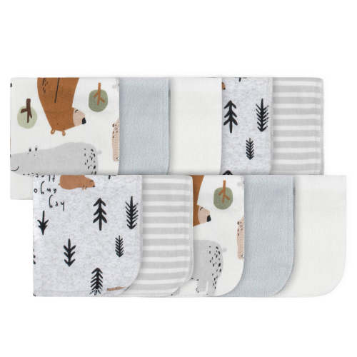 10-Pack Baby Boys Bear Washcloths – Gerber Childrenswear