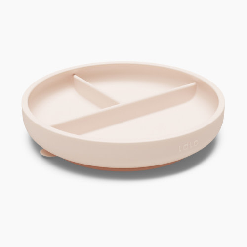 Lalo Suction Plate - Grapefruit, 1