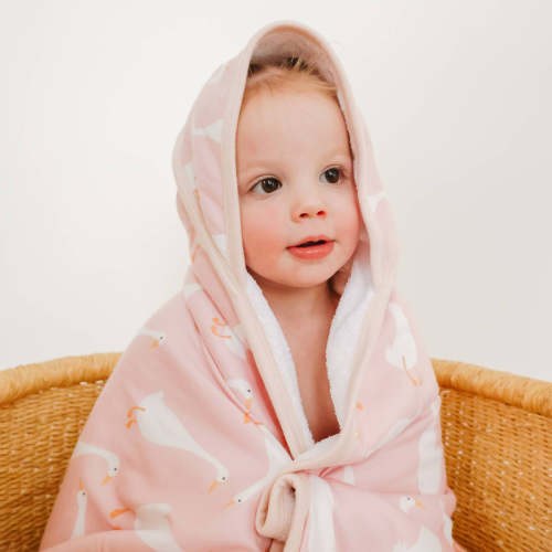 Premium Baby Knit Hooded Towel - Goosie