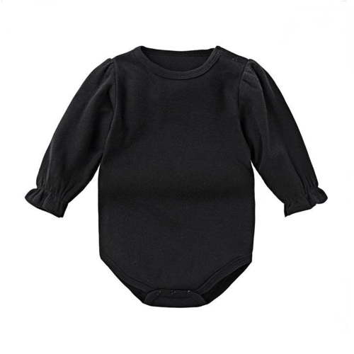 hengsof Baby Boys Long Sleeve Cotton Bodysuit 0-24 Months Newborn Baby Unisex Casual Romper Infant Long Sleeve Crewneck Onesie