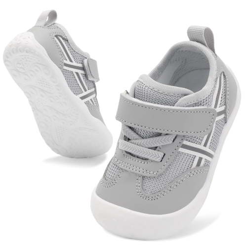 JOINFREE Baby Boys Girls Walk Shoes Infant Barefoot Sneakers First Walking Shoes
