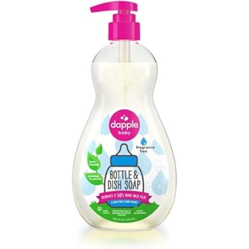 Dapple Baby Bottle & Dish Liquid ,16.9 Fl Oz (Pack of 2)