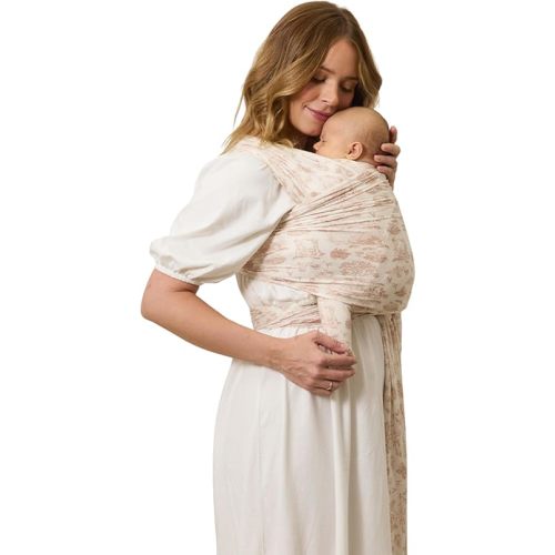 Solly Baby Wrap, Buttery-Soft Baby Carrier Newborn to Toddler 8-25 Lbs., Lightweight & Hands-Free Infant Sling Wrap, Breathable Carrier, Baby Wearing & Postpartum Essential, New Mom Gift, Rose Toile