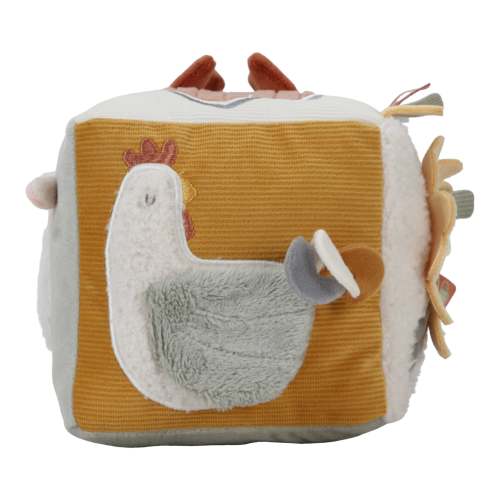 Little Dutch Soft Activity Cube - Little Farm – Scandiborn