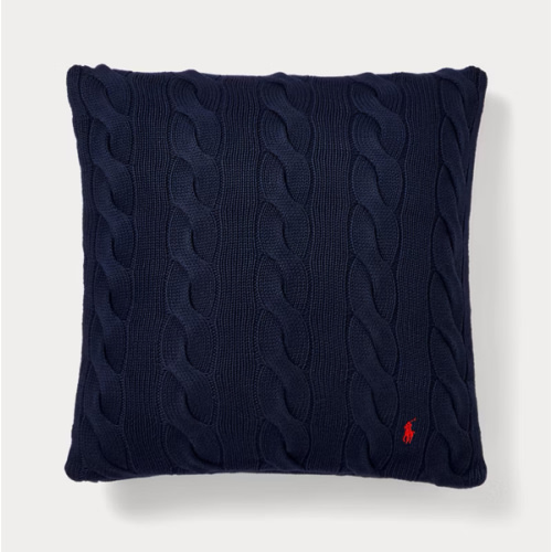 Hanley Cable-Knit Throw Pillow | Ralph Lauren