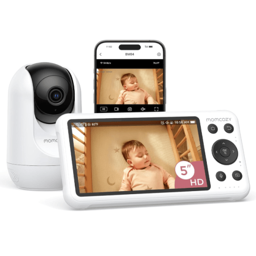 Momcozy Smart WiFi Baby Monitor BM04, 1 Camera