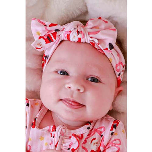 Christmas Knit Bow Headwrap | Jolly Ribbons