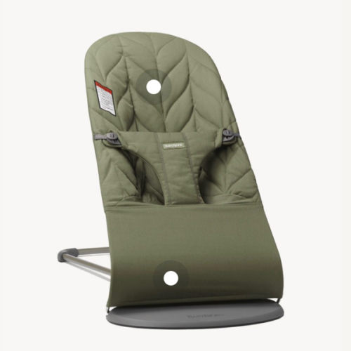 BabyBjörn Bouncer Bliss - Dark Green Petal