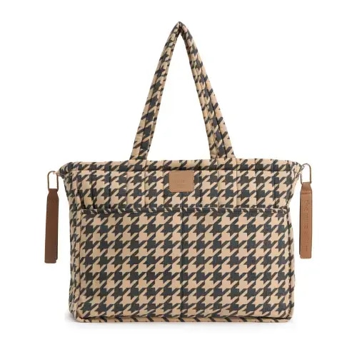Black Houndstooth Muse Baby Bag