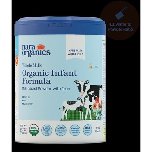 Organic Whole Milk Infant Formula – Starter bundle – Nara Organics