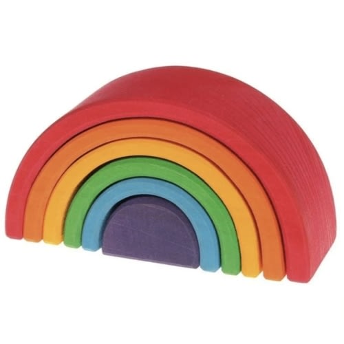 Wooden Rainbow Tunnel