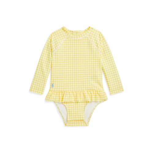Long Sleeve One-Piece Rashguard Swimsuit