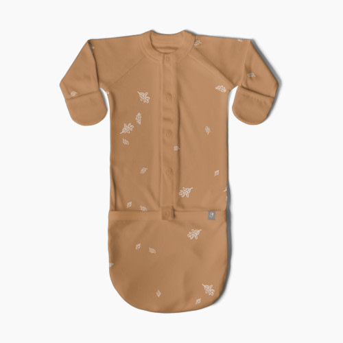 Goumi Kids Mountain Collection Organic Cotton Gown - Oak, 3-6m