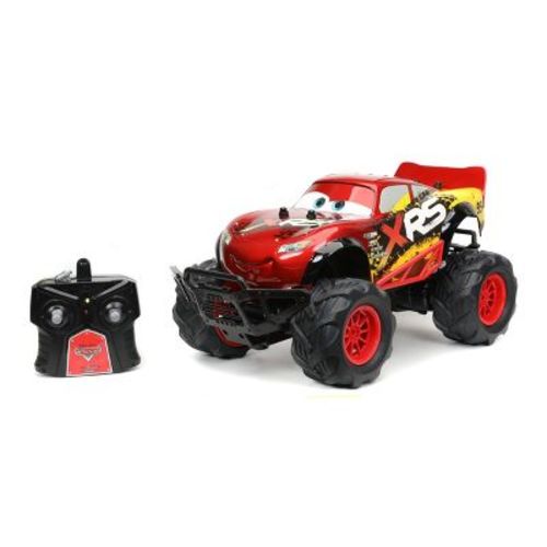 Cars Lightning McQueen Offroad RC 1:14 Scale Remote Control Car 2.4 Ghz: Disney Licensed Indoor Plastic Toy