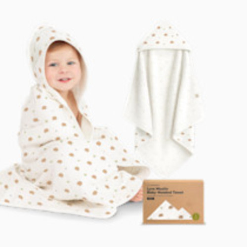 KeaBabies Lyra Muslin Hooded Towel - Bruce