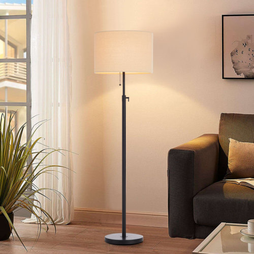 Everly Quinn Kelliann 64.5" Traditional Adjustable Floor Lamp & Reviews | Wayfair